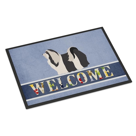 Carolines Treasures Havanese Welcome Indoor or Outdoor Mat - 24 x 36 in. BB8314JMAT